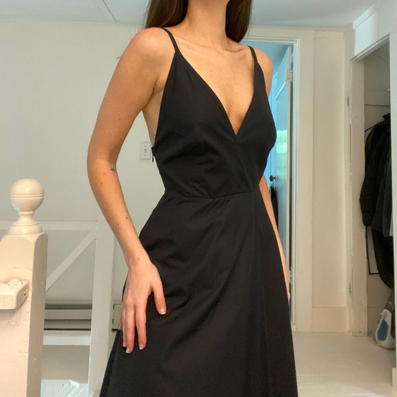 COS Poplin A-Line Midi Slip Dress - Picture 4 of 16